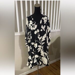 London Times Monochrome Dress